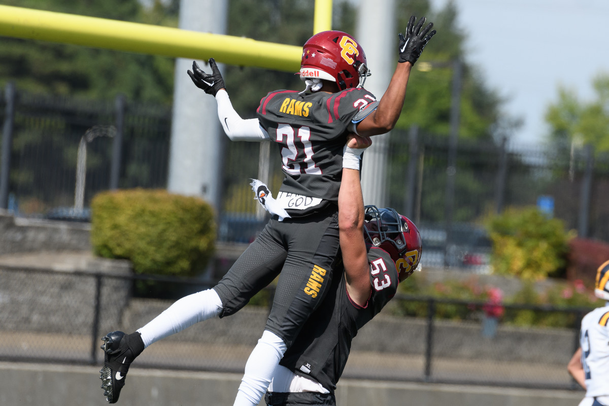 Central Catholic Oregon vs Bellevue Washington football September 2 2023 Ken Waz 56